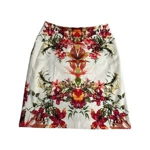 Floral Chic Woman's knee length Pencil Skirt **please Read **